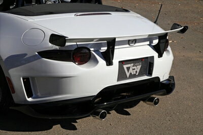 ロードスター ND5RC エモーショナルGTウイング ガレージベリーエアロバンパー用翼端板カーボン製