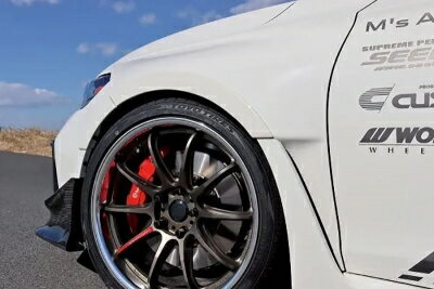 FL5 シビック TypeR ローフォルムフェンダートリム ウレタン製 素地