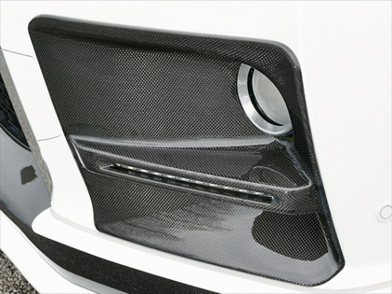 LEXUS RX 後期 フォグランプガーニッシュ LEDデイライト付 FRP製 塗装済み