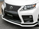LEXUS RX 後期 フロントスポイラー 塗装済 mono-tone WetCarbon+FRP製 ガーネットレッドマイカ (3S0)(2)