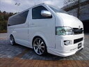 ハイエース200系ノーマルボディ ブラインドフェンダー Ver.2 (F&R) 塗装済 取付込
