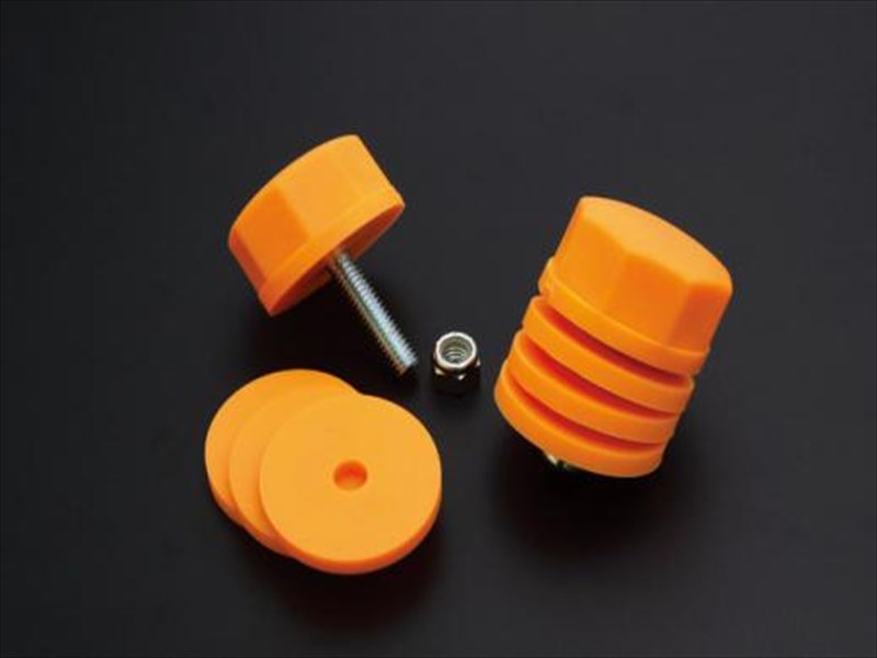 NV350キャラバン ワイドボディー用 ウレタンストッパー バンプストップ 2WD用（フロント）