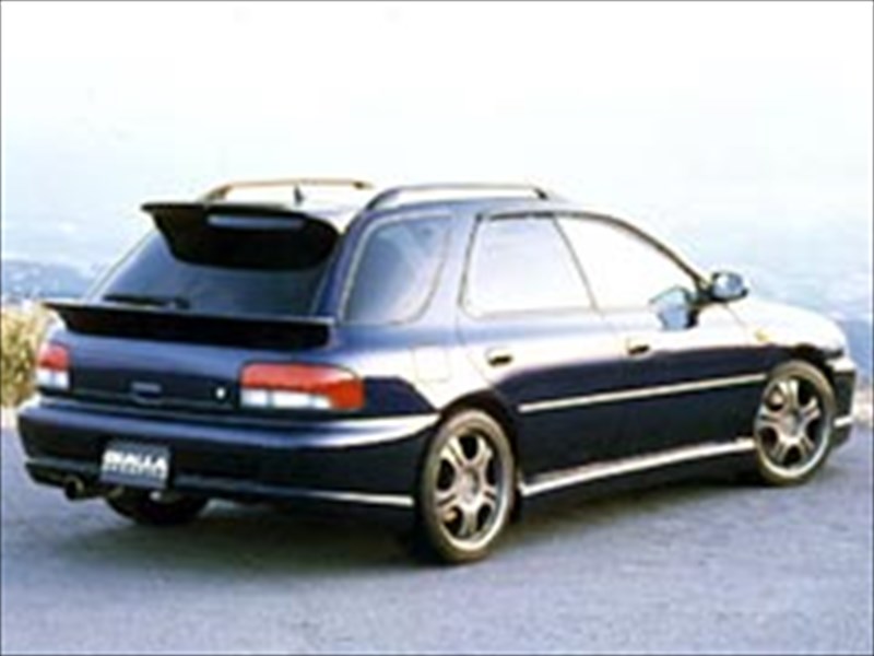 IMPREZA WAGON SPORTIVO REAR BUMPER SPOILER