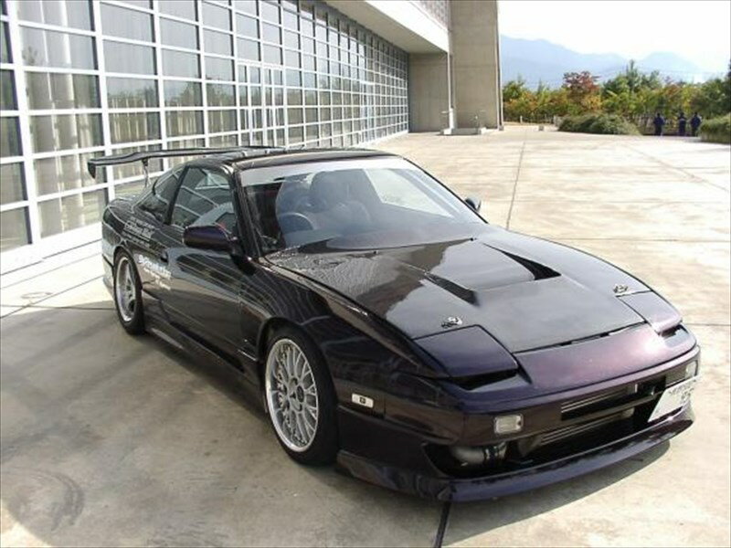 180SX Type1 エアロボンネット カーボン