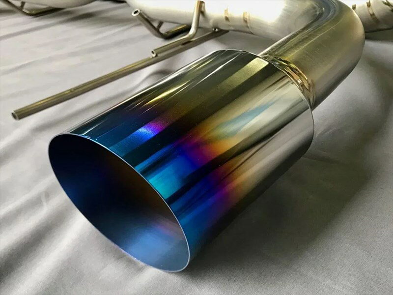 GT-R R35 Revolution Full Titanium exhaust muffler
