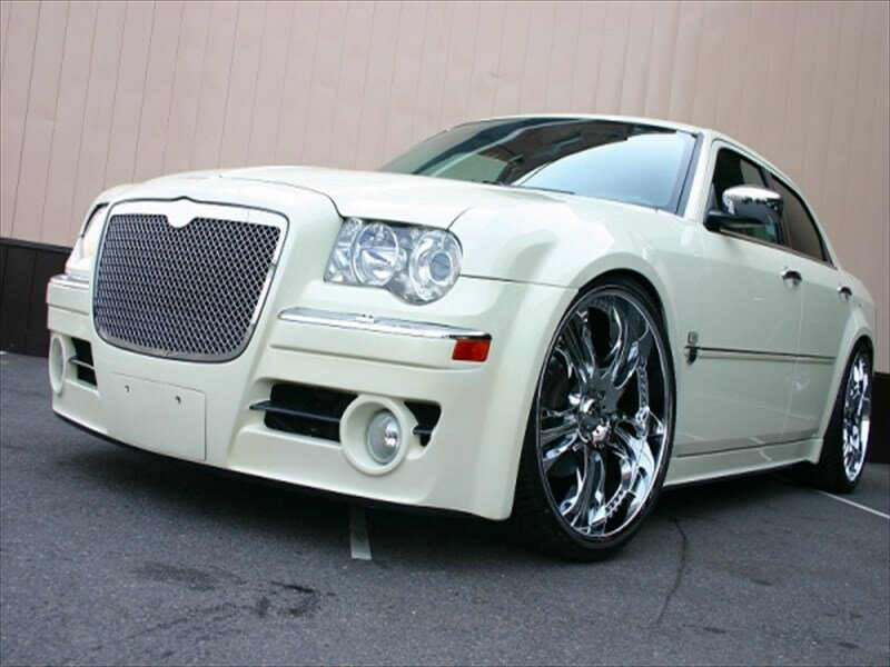 CHRYSLER 300C GIMMIC モディファイキット 4点SET FRP 塗装取付込