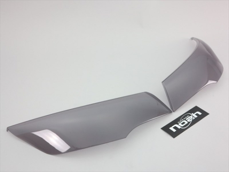 【ステッカー付】デイズハイウェイスター B21W ヘッドライトカバー 左右2点セット カラー：ライトスモーク