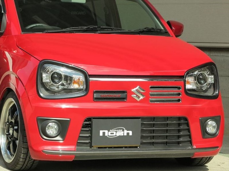 アルト/ターボRS/ワークス HA36S ヘッドライトベゼル ペイント用(黒)