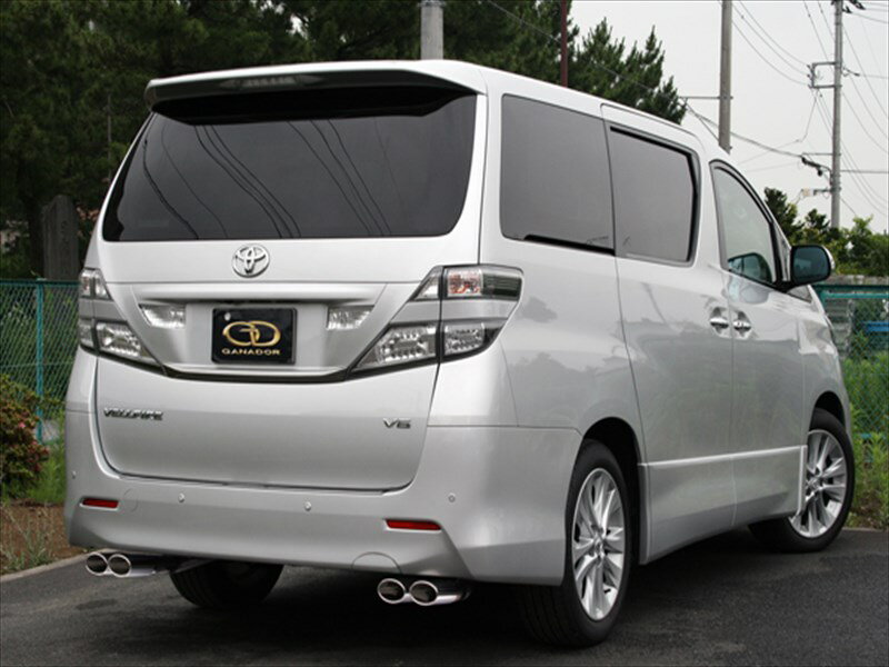 ヴェルファイア S/Zグレード PASION EVO P.B.S 左右4本出し 3.5ℓ オーバル バンパーシェード付