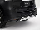 エクストレイル T32 前期 リアハーフスポイラー 塗装済 バーニングレッド (AX6)