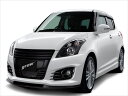 スイフトスポーツ ZC32 フロントリップスポイラー 素地 白ゲルコート
