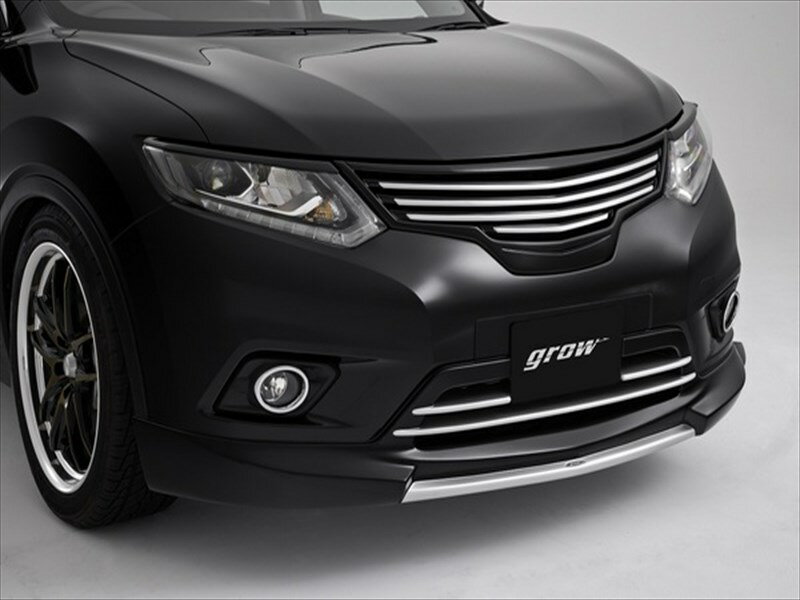 エクストレイル T32 前期 アイライン 塗装済 ブリリアントシルバー (K23)