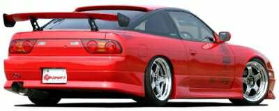 G-SONIC ZERO ONE 180SX リアバンパースポイラー 塗装済み