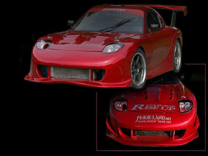 FD3S 専用カナード 塗装済み