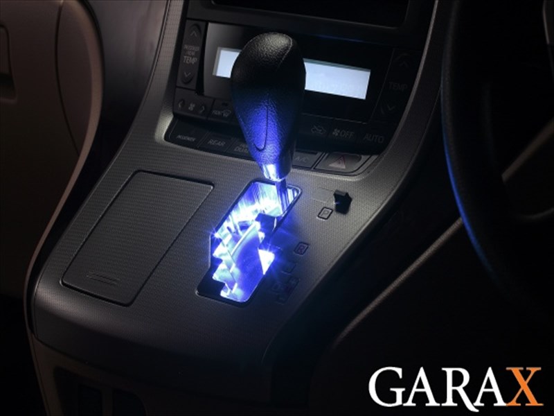 プリウス 30系 LEDシフトゲートイルミ 7速スポーツシーケンシャルシフト付車用 クリア