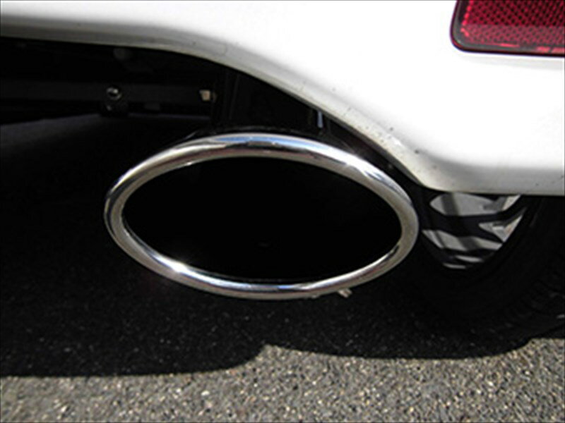 デイズ B21W マフラーカッター 片側オーバル1本出し用 取付込