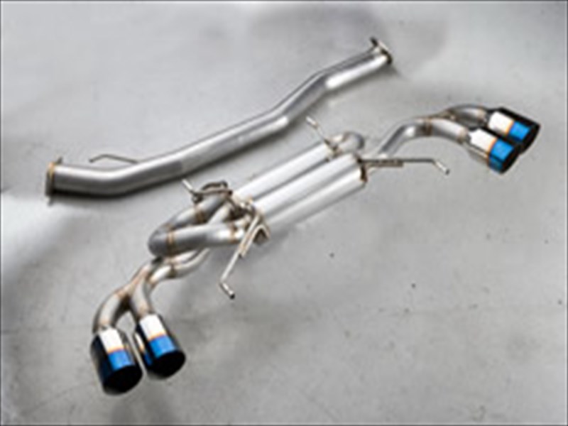 GT-R R35 5ZIGEN SP マフラー 110φ 左右W出し 車検対応