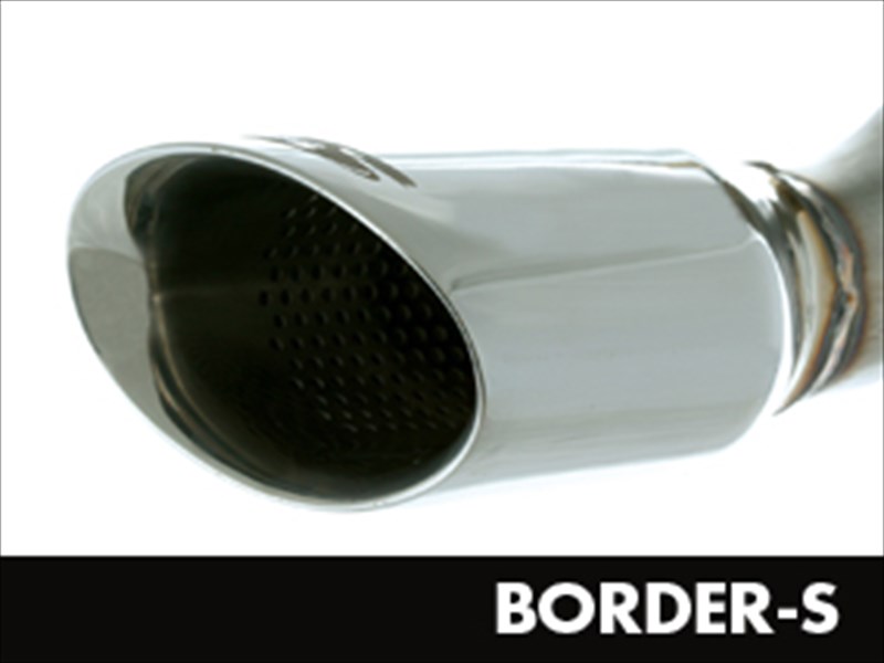 マフラー BORDER S ハリアー CBA-ACU30W H18/04- 60.5φ 取付込