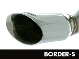 マフラー BORDER S バモス LA-HM1 H13/9-H16/1 50.8φ 取付込