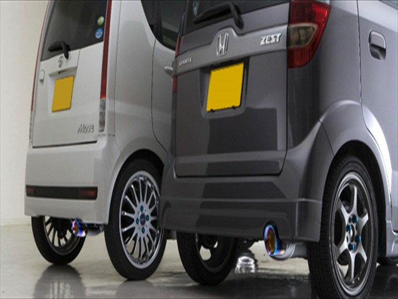 マフラー MINX ムーヴ カスタム CBA-L185S H18/10- 42.7φ