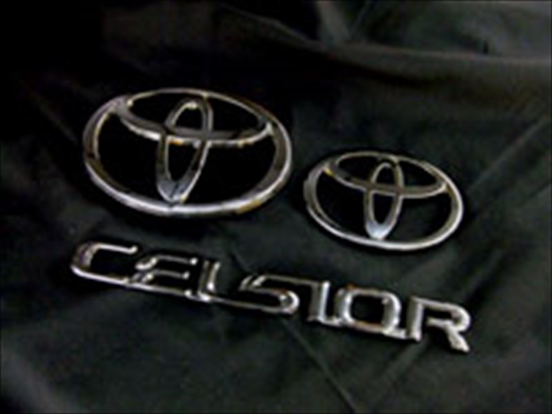 セルシオ 30 ブラッククローム・エンブレム3点SET 前期