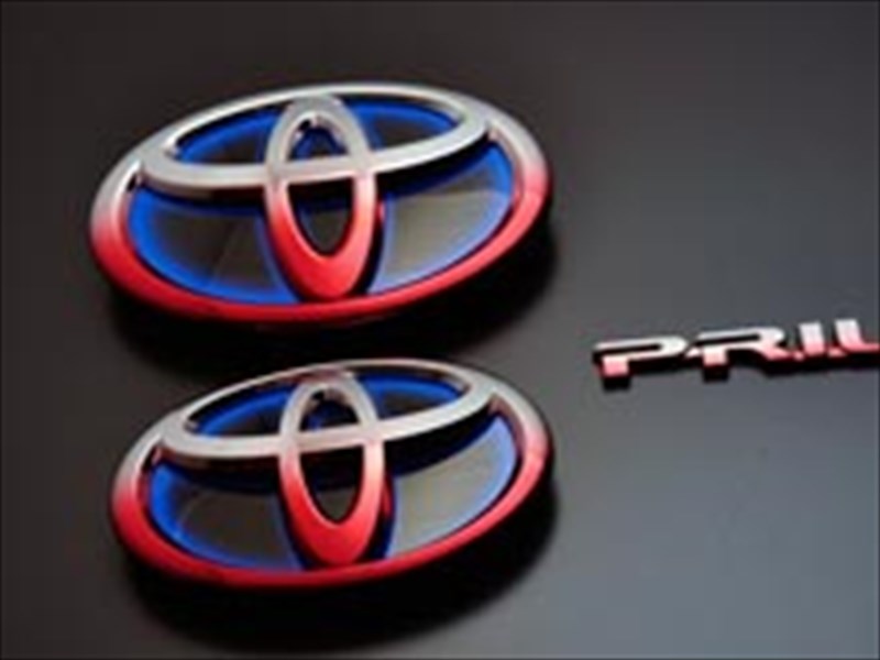 86 ZN6 前期 (2012/4〜2016/7) ヒートブルーエンブレム EARTH リア用のみ(幅100mm) スプラッシュレッド