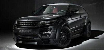 RANGE ROVER EVOQUE 3Doors ピュア用 ワイドボディキット マフラー出口：ブラック