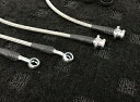 JB74W ジムニーシエラ KRMブレーキホース スチールメッキ/2インチUP用