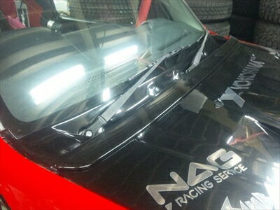 ジムニー JB23/33/43 ボンネットスポイラー 素地 塗装取付込