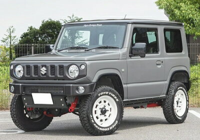 JB64W ジムニー 1-3型 ABS製 HB1st タイプS-NP バンパーセット スキッドプレート:アルミブラック/ナン..