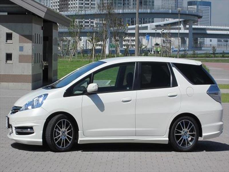 フィットシャトル GG7/8 前期 サイドスカート 素地 塗装済み