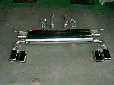 PORSCHE カイエン 車検対応ステンレスマフラー S・ターボ用 取付込