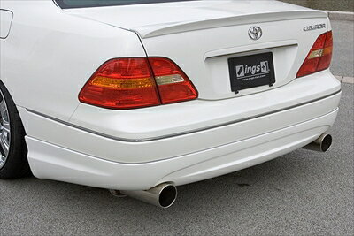 LX SPORT セルシオ UCF3# 前期 REAR HALF SPOILER FRP