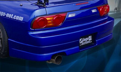 R SPEC 180SX REAR BUMPER FRP 塗装済み