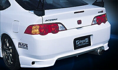 インテグラ DC5 前期 N SPEC REAR BUMPER ハイブリットエアロ 塗装済み