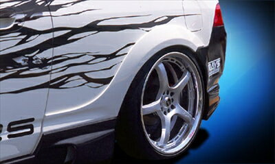 インテグラ DC5 N SPEC REAR WIDE FENDER ハイブリットエアロ 塗装済み