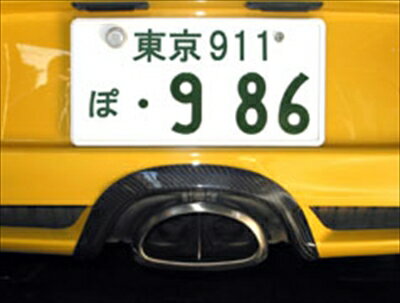 ポルシェ ボクスター986 カーボン ヒートプロテクター for 03y 後期