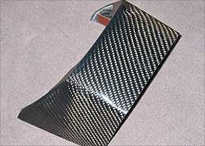 ポルシェ 997 カーボンセンターコンソールエンドカバー 穴無し