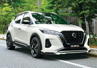 P15 KICKS キックス フロントアンダースポイラー メーカー塗装品 QAB ブリリアントホワイトパール