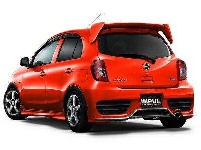 K13 マーチ 2013.6~ リアバンパー FRP 塗装済