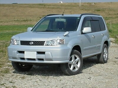 X-TRAIL T30 フロントハーフスポイラー 塗装取付込