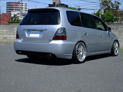 オデッセイ RA6-9 リアバンパースポイラー 塗装取付込