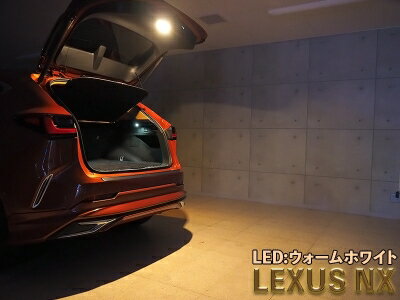 NX250/350/350h/450h+ LEDIST カーゴランプ LED発光カラー：電球色