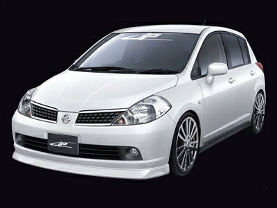 TIIDA.TIIDA LATIO(C11系) SIMPLE STYLE FRONT LIP SPOILER 塗装済