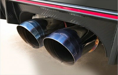 シビック タイプR FK8 FX-PRO フルチタンマフラー デュアル 70RS 取付込