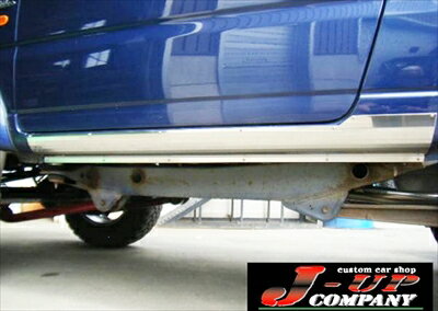 ジムニー JB23W サイドシルガード ステンレス製