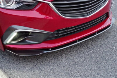 アテンザ GJ#FP 前期 フロントアンダーリップ カーボン製 クリア塗装済み