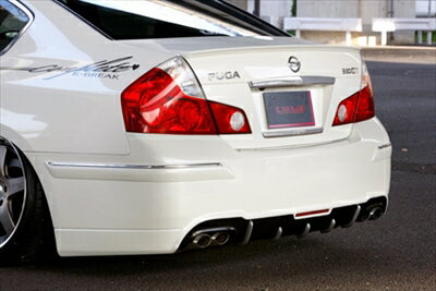 フーガ Y50 TypeS COMPLETE PLATINUM リアバンパー 前期用 塗装済み