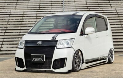 ムーブカスタム L175 後期 フロントバンパー 塗装済み