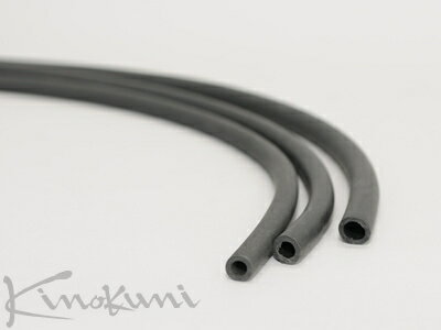 ブレーキクイップ ブレーキオイル専用ゴムホース ブラック 1m サイズ：内径3/8(9.5)mmx14.3mm